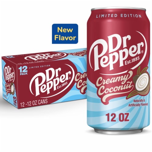 Dr Pepper Creamy Coconut Soda - Beach Ready