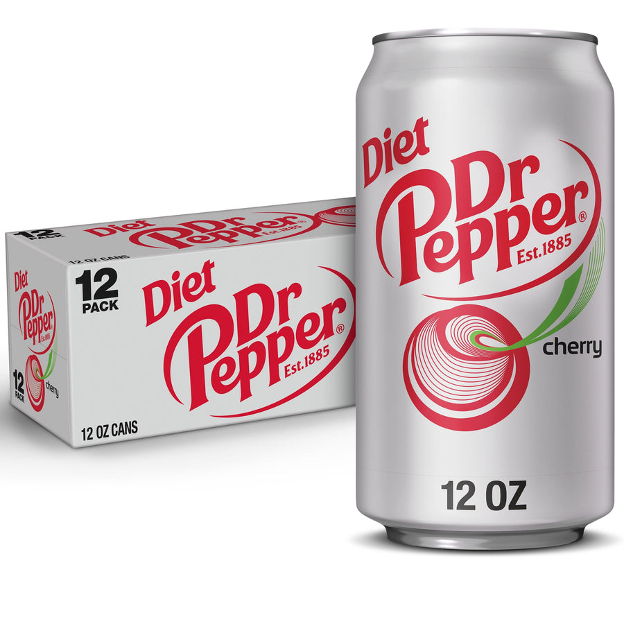 Diet Dr Pepper Cherry Soda - Bright Pour